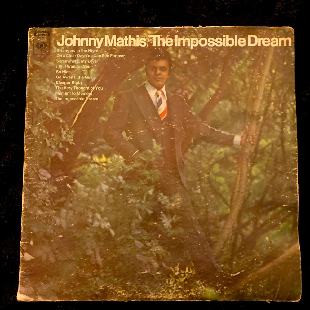 Johnny Mathis The Impossible Dream Album